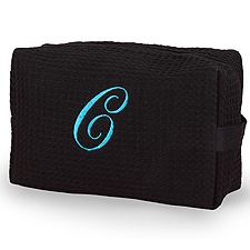 Personalized Cosmetic Bag - Black