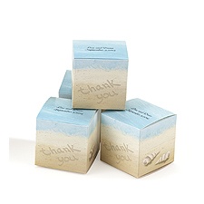 Beach Scene Favor Boxes