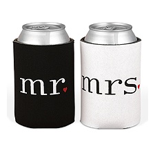 Mr. and Mrs. Can Coolers