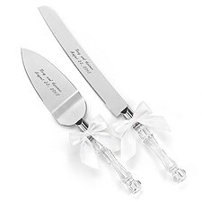 Faux Crystal Serving Set