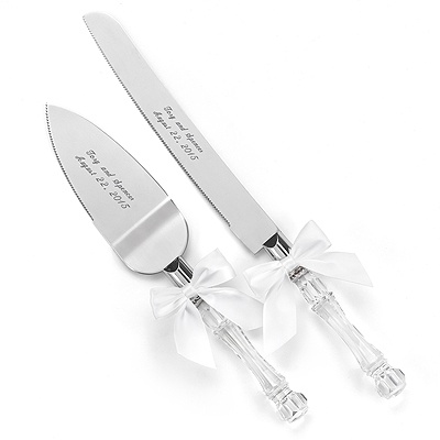 Faux Crystal Serving Set