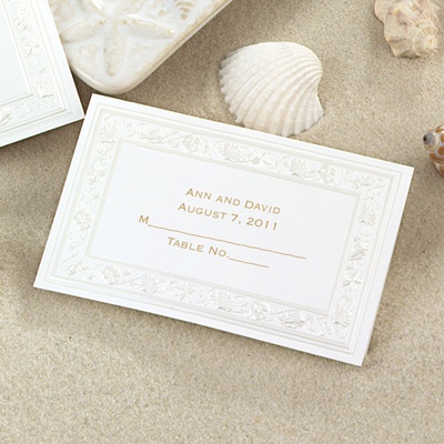 Seashell Place Cards