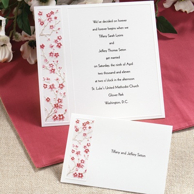 Sample Wedding Program   Wording on Home    Wedding Invitations    Pink Wedding Invitations    Love S