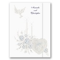 Dearly Beloved - Navy - Invitation