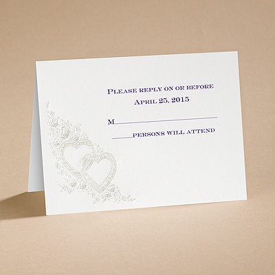 Ethnic Touch - Respond Card and Envelope