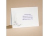 Dearly Beloved - Purple - Reception Card