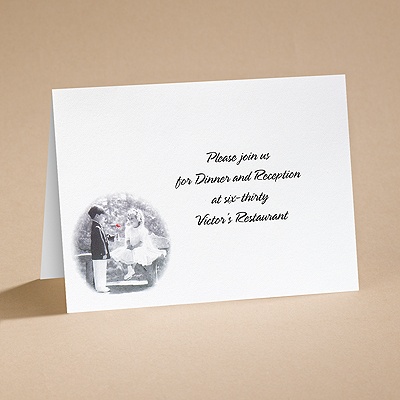 The Truest Love - Reception Card