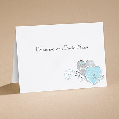 Romantic Messages - Note Card and Envelope