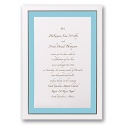 Teal Tones - Invitation