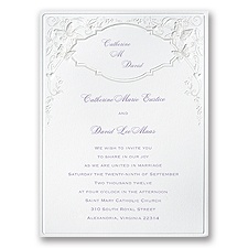 Pearl Butterflies - Invitation