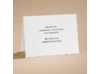 Textured Scalloped Edge - Reception Card