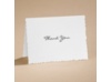 Textured Scalloped Edge - Thank You Card and Envelope