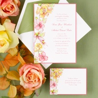Tropical Blooms - Invitation