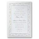 Snowflake Simplicity - Invitation