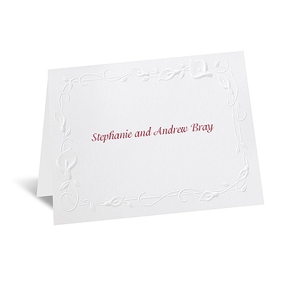 Beautiful Border - Note Card and Envelope