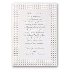 String of Pearls - Invitation