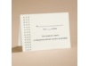 String of Pearls - Ecru - Respond Card and Envelope