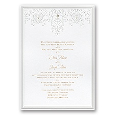 Bejeweled Elegance - Invitation