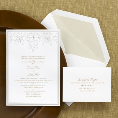 Bejeweled Elegance - Invitation