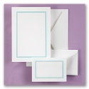 Bright Border - Teal - DIY Invitation Kit