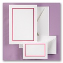 Bright Border - Fuchsia - DIY Invitation Kit