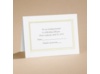 Bright Border - Yellow - Response Card and Envelope