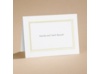Bright Border - Yellow - Note Card and Envelope