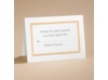 Bright Border - Tangerine - Response Card and Envelope