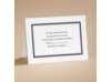 The Edge - Black - Respond Card and Envelope