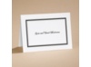 The Edge - Black - Note Card and Envelope