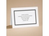 The Edge - Black - Reception Card