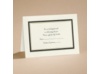 The Edge - Ecru with Black - Respond Card and Envelope
