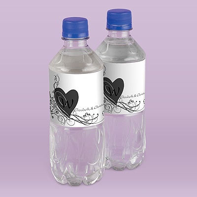 Heart and Swirl Water Bottle Wraps