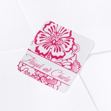 Flower Wedding Seals