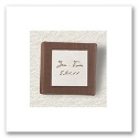 Personalized Ecru Wedding Seals