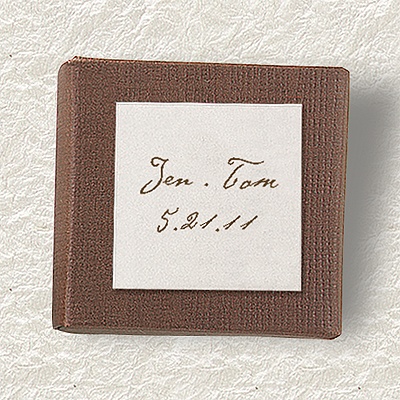 Personalized Ecru Wedding Seals