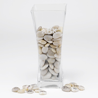 Signature Stones and Vase