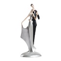 Elegant Couple Cake Top Figurine - Caucasian