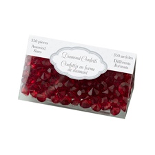 Red Diamond Confetti