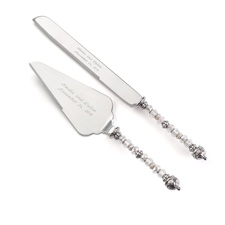 Sparkling Beads Knife and Server Set