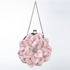 Pretty Pink Flower Purse