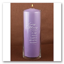 Memorial Candle Cylinder