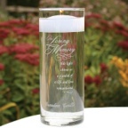 Personalized Memorial Cylinder