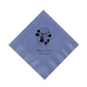 A Classic - Disney Periwinkle Beverage Napkin in Foil