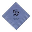 A Classic - Disney Periwinkle Luncheon Napkin in Foil