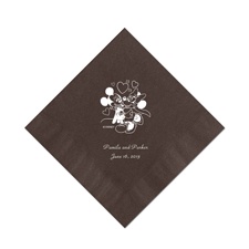 A Classic - Disney Espresso Beverage Napkin in Foil