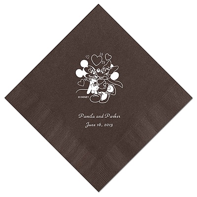 A Classic - Disney Espresso Beverage Napkin in Foil