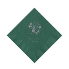A Classic - Disney Hunter Beverage Napkin in Foil
