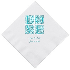White Dinner Napkin