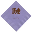 Periwinkle Luncheon Napkin